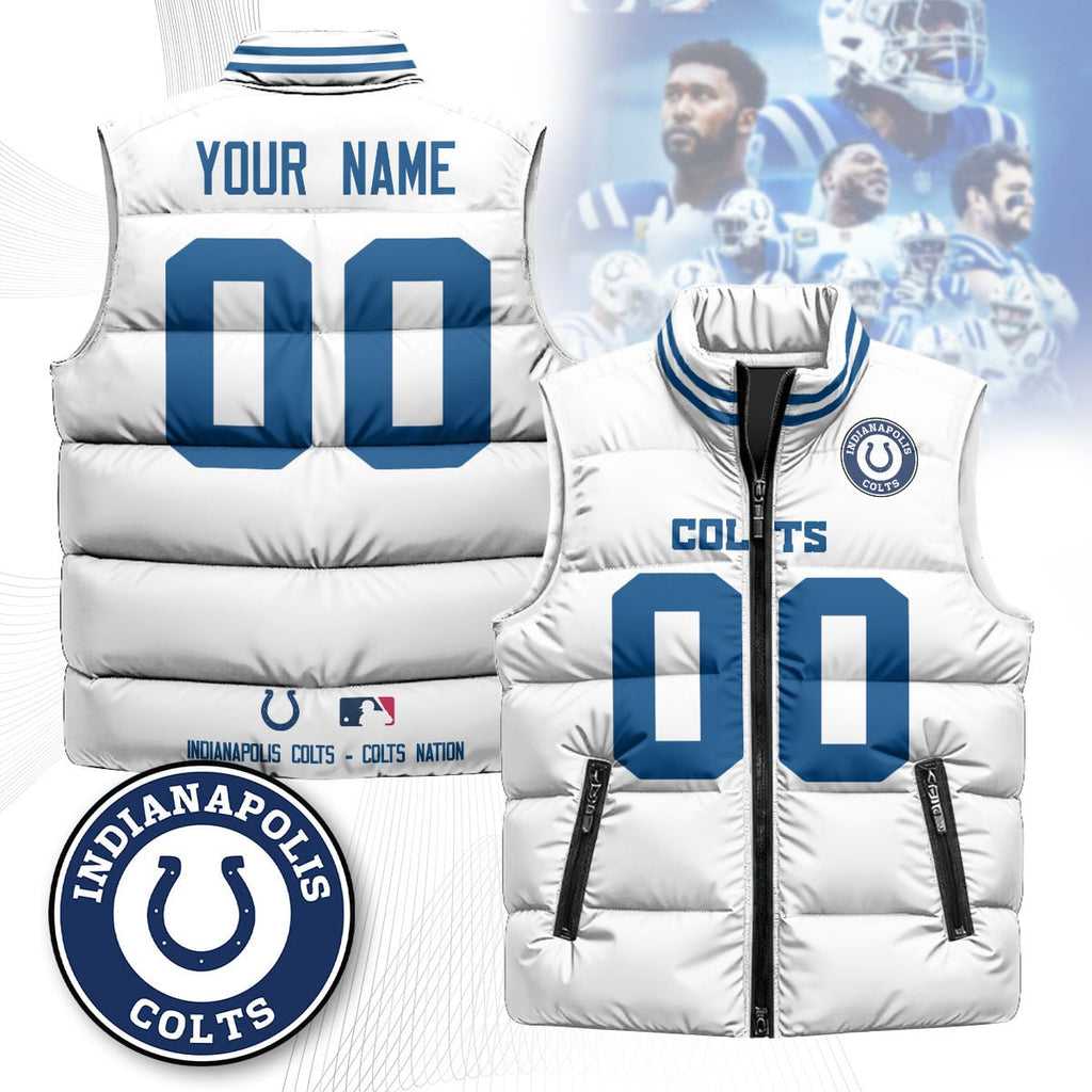 Indianapolis Colts Unisex Puffer Vest