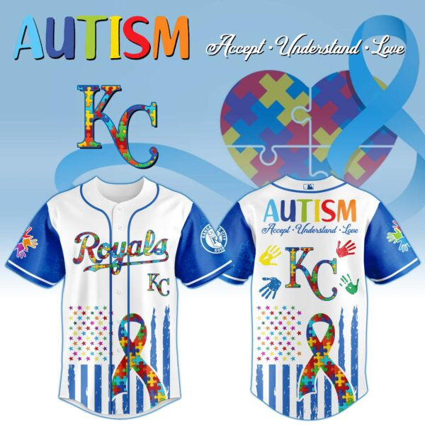 Kansas City Royals × Special Autism Awareness Month Limited Edition Jersey
