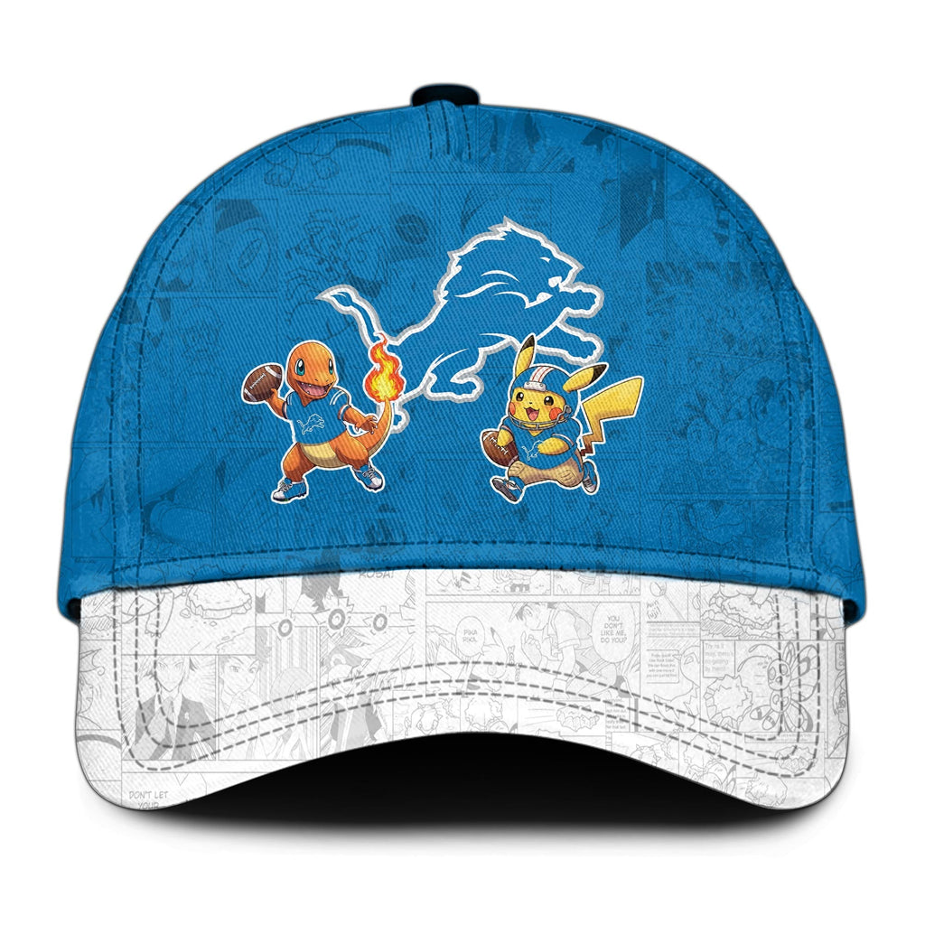 .DET Lions Special Pokemon Limited Edition Hoodie