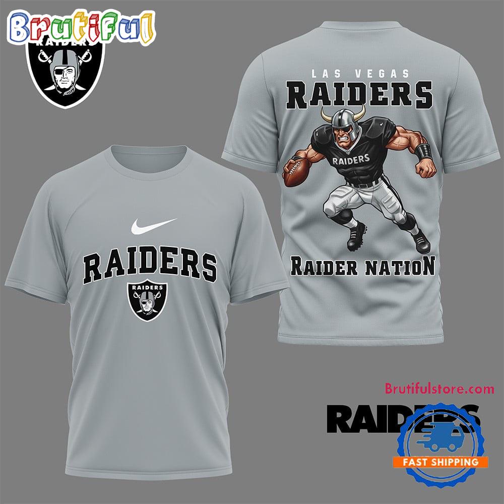 Las Vegas Raiders 2025 NFL Nation Gear All Over Print Shirt