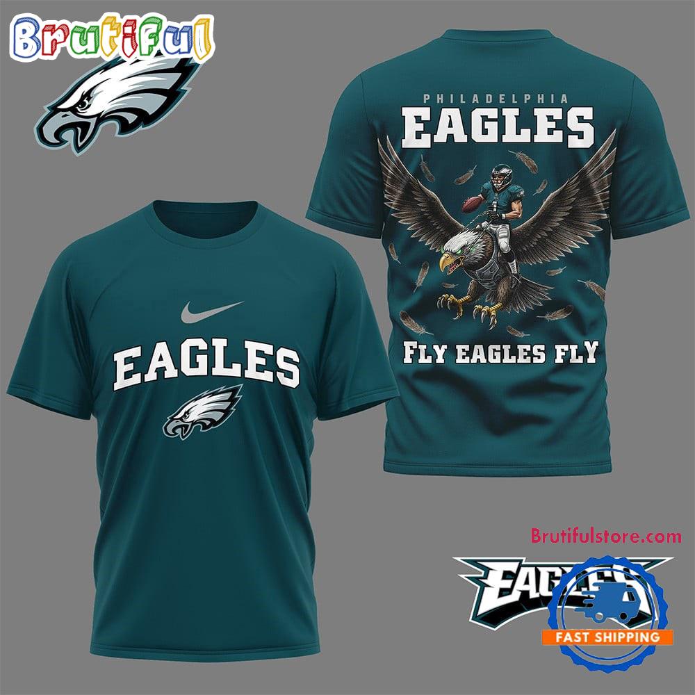Philadelphia Eagles 2025 NFL Nation Gear All Over Print Shirt